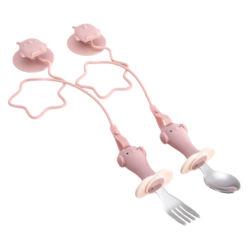 Baby Led Weaning Set - Тренировочная ложка для кормления, вилка с