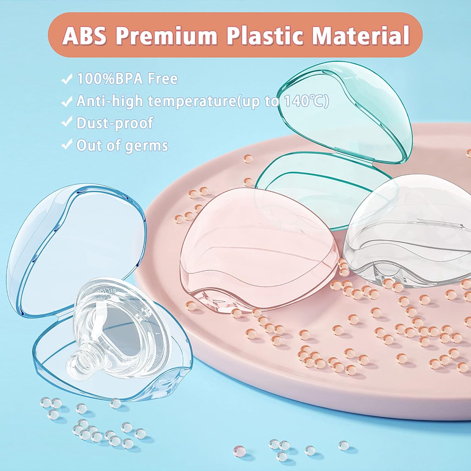Baby Products Storage Box - Держатель для сосок-пустышек – дорожный футляр