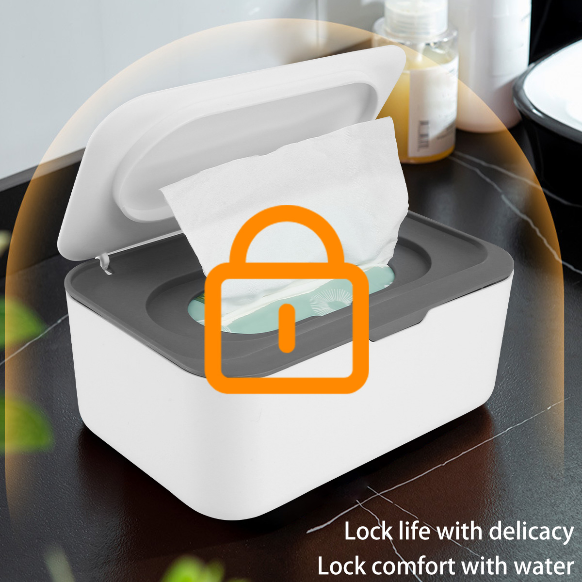 Коробка для влажных салфеток,  – обзор и цена Baby Products Storage Box