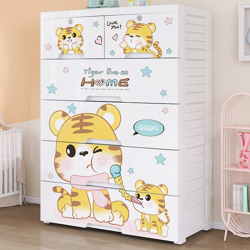 Утолщенный пластиковый шкаф-ор – обзор и цена Baby Products Storage Box