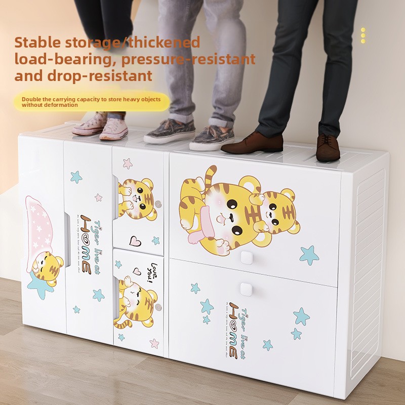Утолщенный пластиковый шкаф-ор – обзор и цена Baby Products Storage Box