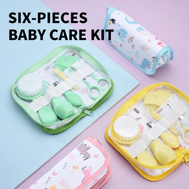 6 шт./набор, набор для ухода з – обзор и цена Baby Products Kit For Newborn